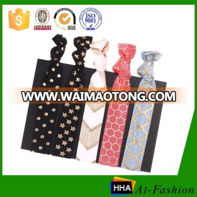 Supper quality best price neoprene hair ring elastic bundle tie in China