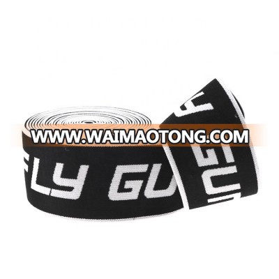 Custom logo jacquard elastic band